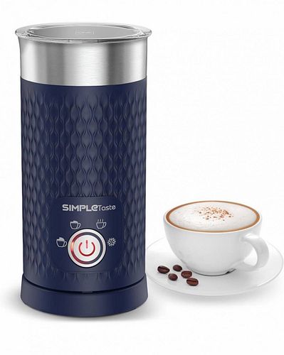 SIMPLETASTE Milk Frother, 4-in-1 Electric Milk Steamer (1 of 10)