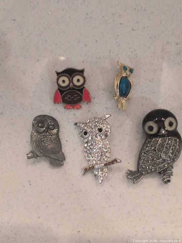 Owl broochs (1 of 5)