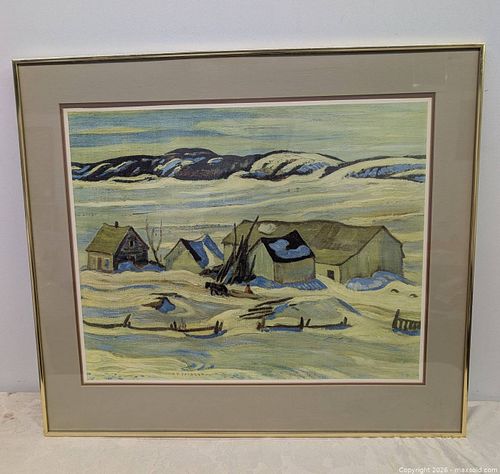 A.Y. Jackson Road To St. Simon Framed Art Print (1 of 7)