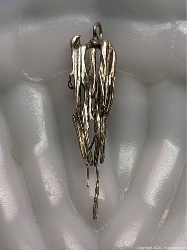Sterling Silver Melting Silver Pendant (1 of 11)
