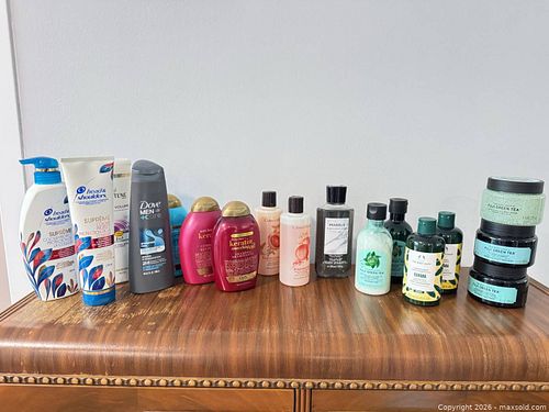 Mixed Personal Care Lot — Shampoos, Conditioners, Body Wash & Scrub (1 of 9)
