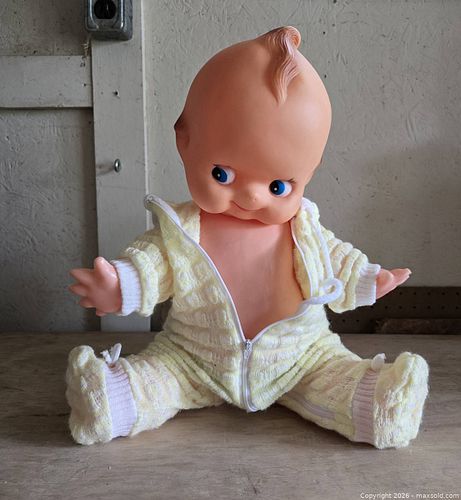 Kewpie Style Baby Doll, Vinyl Head & Limbs, 16–20 in G3 (1 of 4)