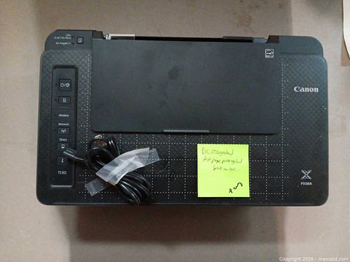 Canon PIXMA TS302 Inkjet Printer, Black (1 of 4)