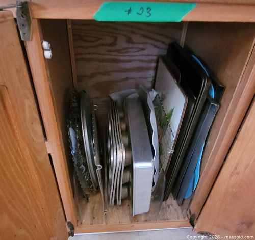 Assorted Baking Pans, Glass Platter, Bakeware (1 of 6)