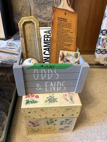 Mixed Lot: Wood, Metal and Ceramic Home Decor (10+ Pieces) (1 of 6)