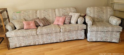 Vintage Sofa & Matching Armchair (1 of 15)