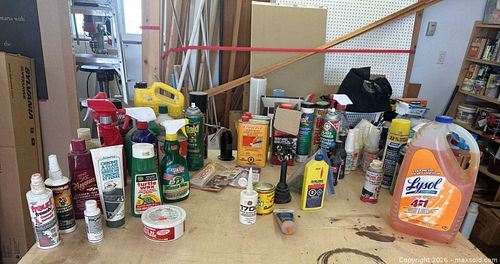 Lot of 16–30 Household & Automotive Cleaners, Oils, Adhesives (1 of 16)