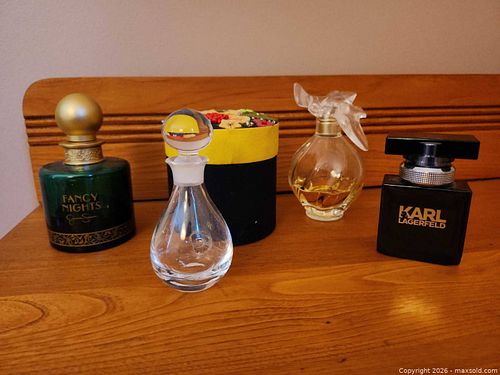 Perfume Bottles and Keepsake Box. A (1 of 10)