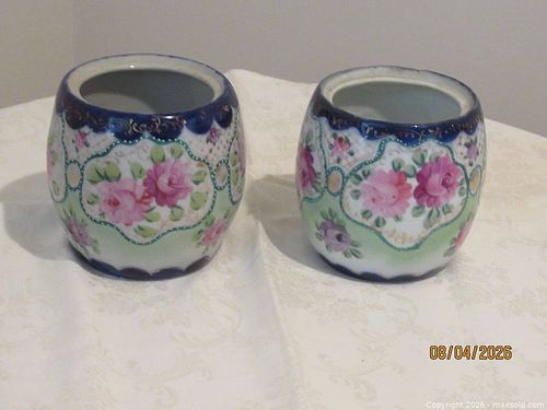 Antique Royal Nippon Biscuit Jars (1 of 6)