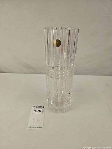 French Cristal d' Arques Vase France (1 of 7)