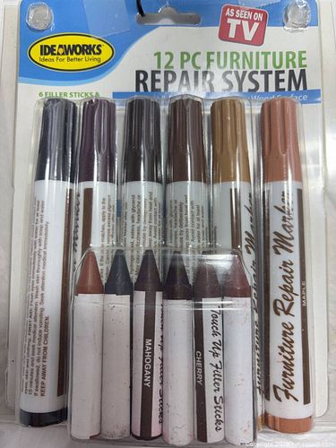 IdeaWorks Furniture Repair Kit JI-20795 — 12-Piece (1 of 3)