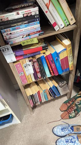 English Paperbacks, Hardcovers & DVDs B (1 of 5)