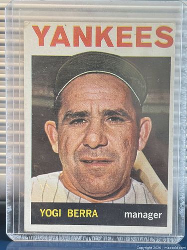 1964 Topps Yogi Berra #21 New York Yankees Baseball Card (1 of 3)