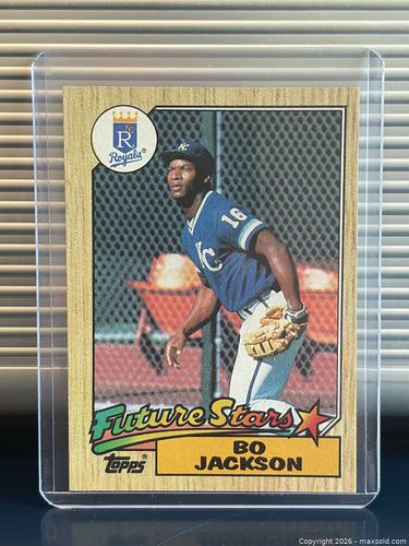 Bo Jackson 1987 Topps #170, Future Stars  (1 of 6)
