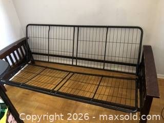 FUTON FRAME COUCH AND BED (FOLDABLE)  (1 of 4)