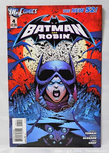 BATMAN AND ROBIN #4 DC COMIC BOOK (1 of 15)