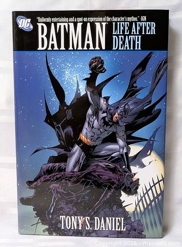 BATMAN LIFE AFTER DEATH HARDCOVER GRAPHIC NOVEL (1 of 14)
