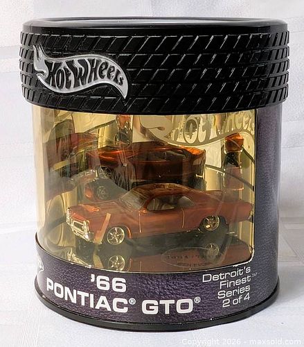 HOT WHEELS 1966 PONTIAC GTO CLASS CAR LIMITED EDITION DETROIT'S FINEST / 7000 (1 of 18)