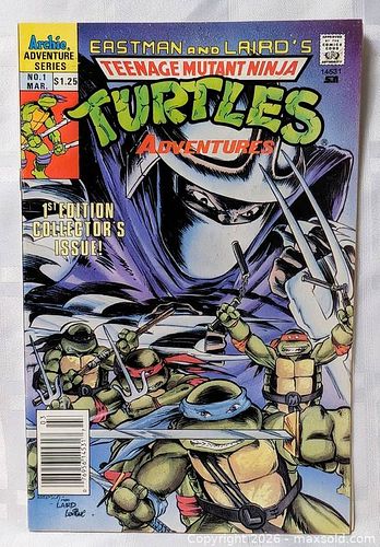 NINJA TURTLES #1 COMIC BOOK (1 of 10)
