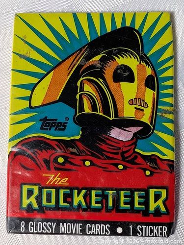 ROCKETEER COMIC BOOK MOVIE CARD PACK - NEW (1 of 6)