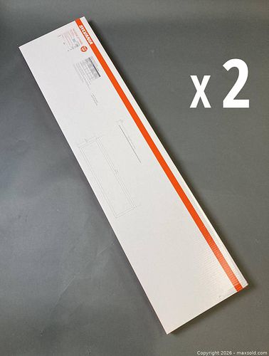  LOT of 2 - NEW - Sylvania 1×4' Edgelit LED Flat Panel, 26W T8 Retrofit, Dimmable 3500K (1 of 4)