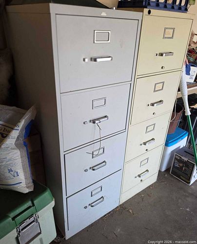 Tall Filing Cabinets (1 of 2)