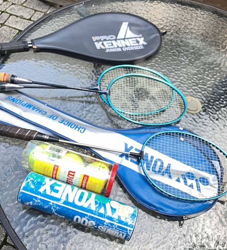 Badminton Racquets. A (1 of 4)