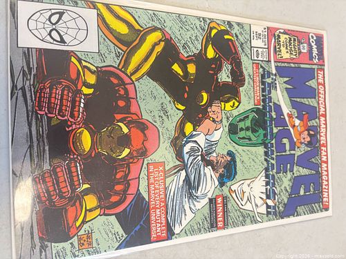 Marvel Age: The Official Marvel Fan Magazine Issue 60 — Iron Man (1 of 5)
