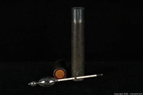 Antique Nautical or Marine Steamship Scientific Negretti & Zambra London Salinometer Instrument (1 of 10)