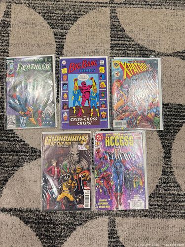 Lot of 5 Single-Issue Comics: Marvel, DC & Amalgam (1990s–2000s) (1 of 7)