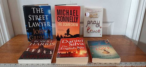 Collection of six bestselling fiction and thriller novels (1 of 4)