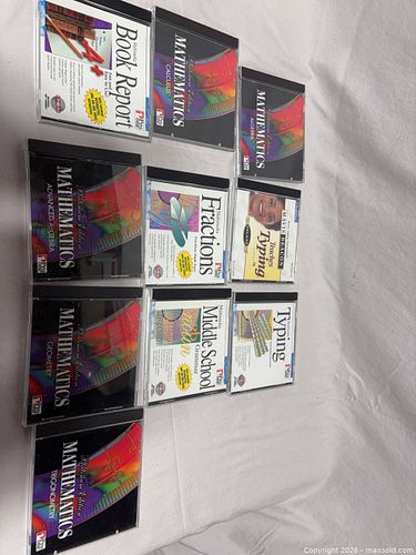 Educational CD-ROMs (Windows 3.1/95 Era) — 8–11 Titles (1 of 5)