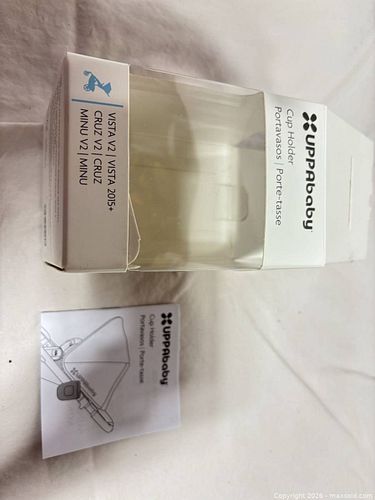 UPPAbaby Cup Holder Attachments for Cruz and Minu Strollers, Black (1 of 4)