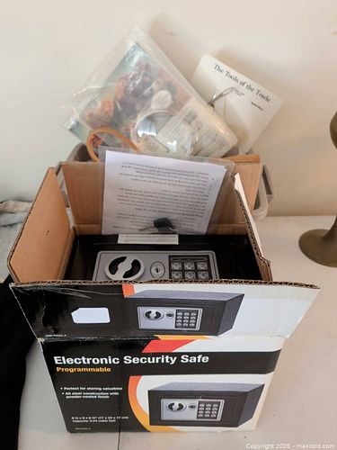 Electronic security safe and more (1 of 3)
