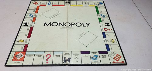1946 mONOPLOY GAMEBOARD (1 of 7)