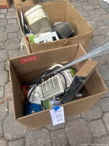 Assorted Electrical Supplies Lot – Fixtures, Switches, Outlets (1 of 7)