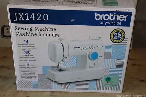 Brother JX1420 Sewing Machine - White (1 of 7)