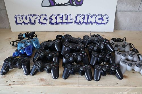 PlayStation 2 Wired Controllers Lot (DualShock 2 Compatible) (1 of 6)