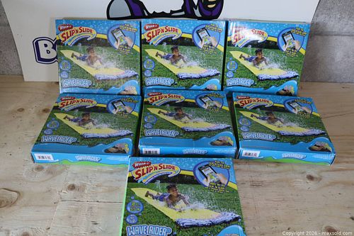 Wham-O Slip 'N Slide Wave Rider 18 ft Lot of 8 (1 of 3)