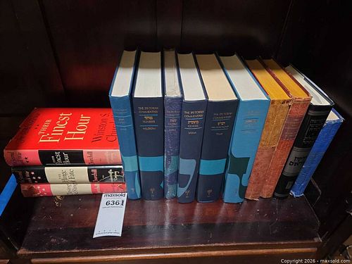 Hardcover Books - JPS Torah Commentary & Churchill & More 2ndHall (1 of 8)