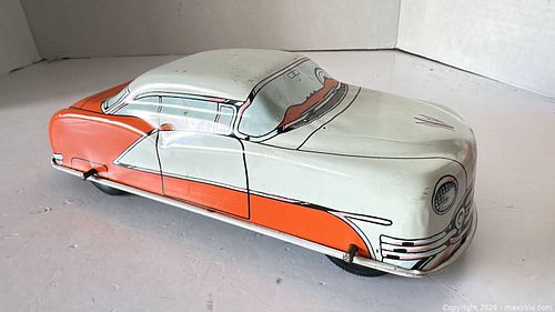 Marx Tin Litho Car, 1950s Retro,  (1 of 8)