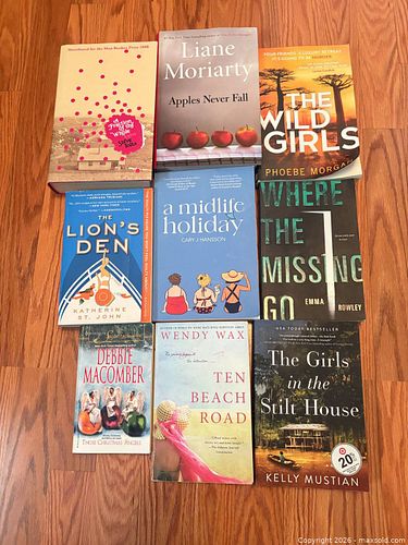 Lot of 10 Paperback Fiction & Mystery Books (1 of 3)