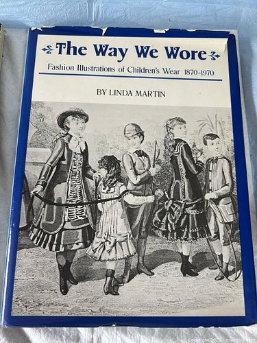 1978 book The Way We Wore: Fashion Illustrations Children's Wear, 1870-1970 Linda Martin (1 of 14)