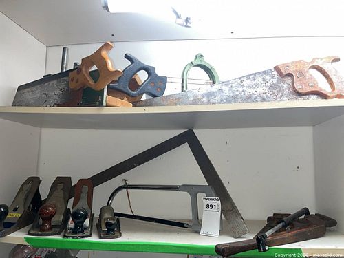 Hand Saws, Planes, and Wrenches (1 of 11)