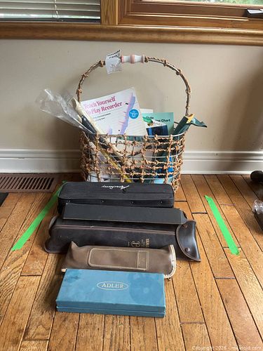 Recorders, Flute, and Xaphoon Lot (1 of 16)