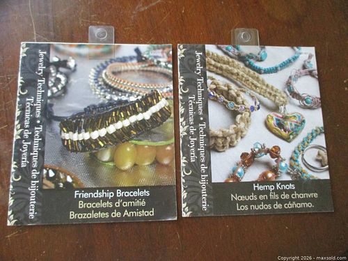 VINTAGE JEWELRY TECHNIQUES FRIENDSHIP BRACELETS & HEMP KNOTS BOOKLETS (1 of 12)