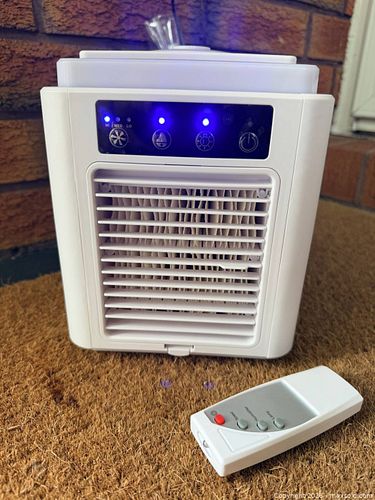Cool Chill PRO Personal Air Cooler & Humidifier — White (1 of 8)
