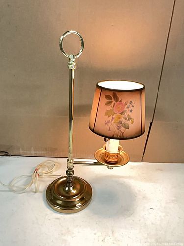 Small table lamp with shade - lot 75 (1 of 3)