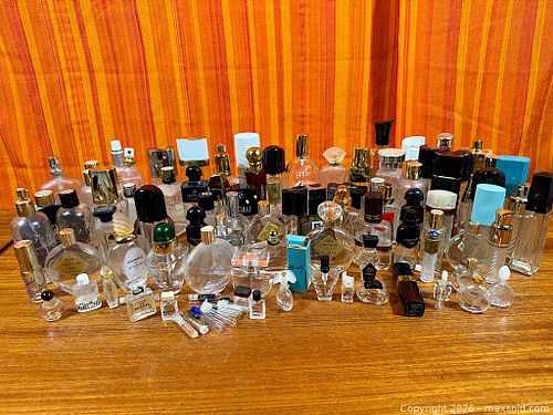 Huge Empty Vintage Perfume Bottle Collection Including Miniatures (1 of 20)