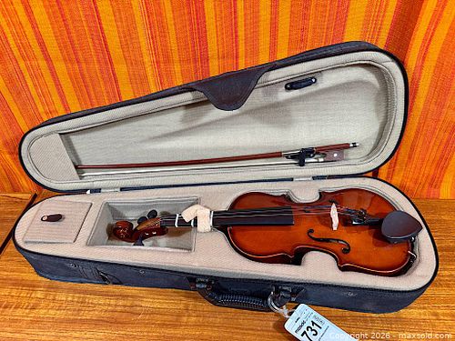 Near Mint Student Violin and Bow in Case (1 of 16)